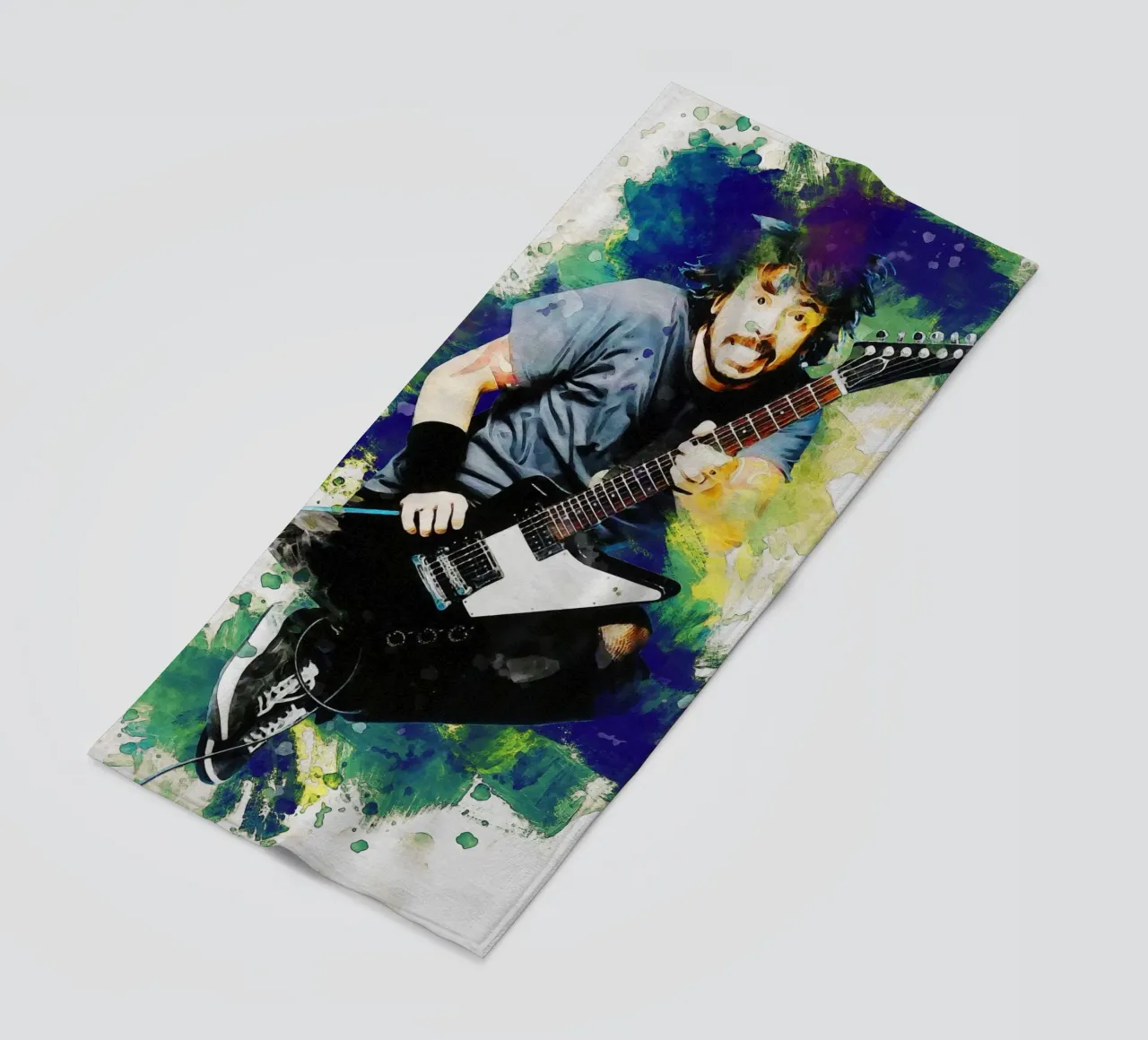 Sbaffo di Dave Grohl telo mare da Gunawan Rb