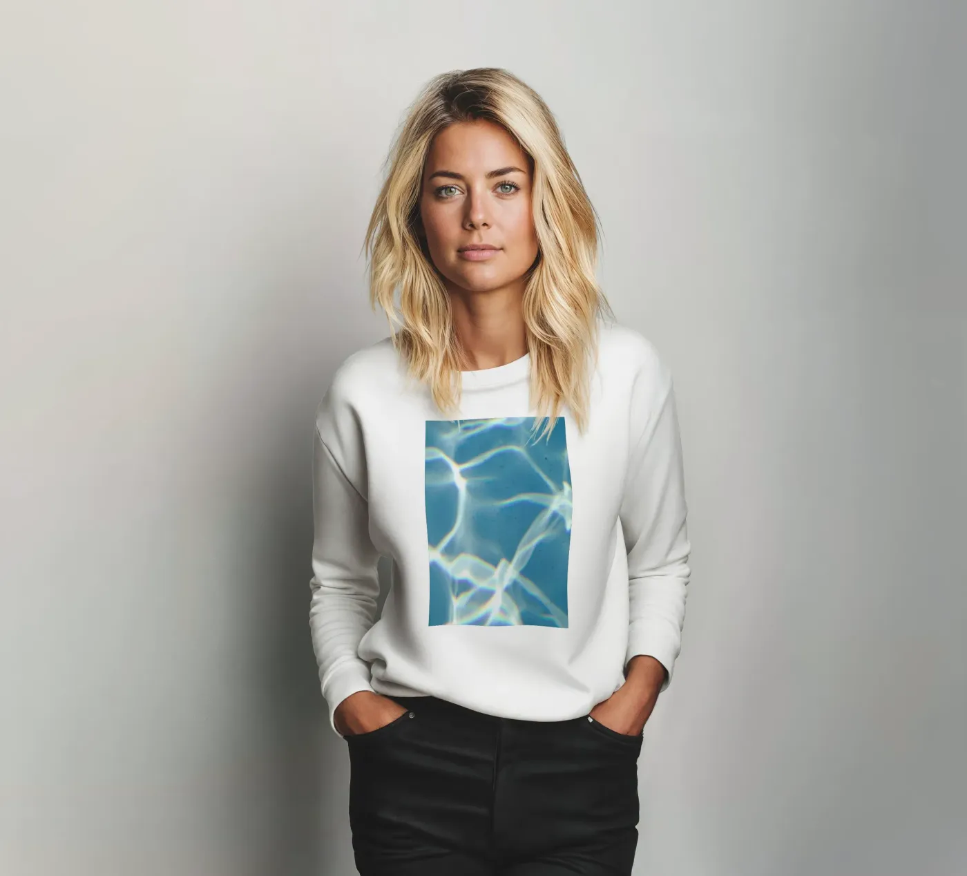 Reflection sweatshirt by Miles of Light