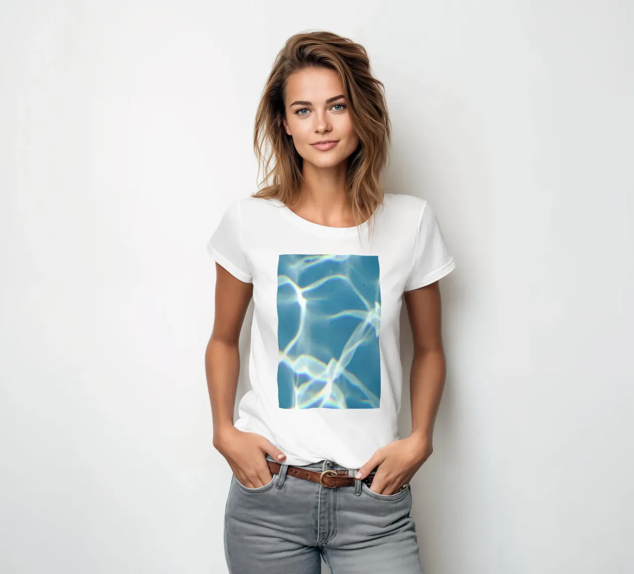 Reflection t-shirt da donna da Miles of Light