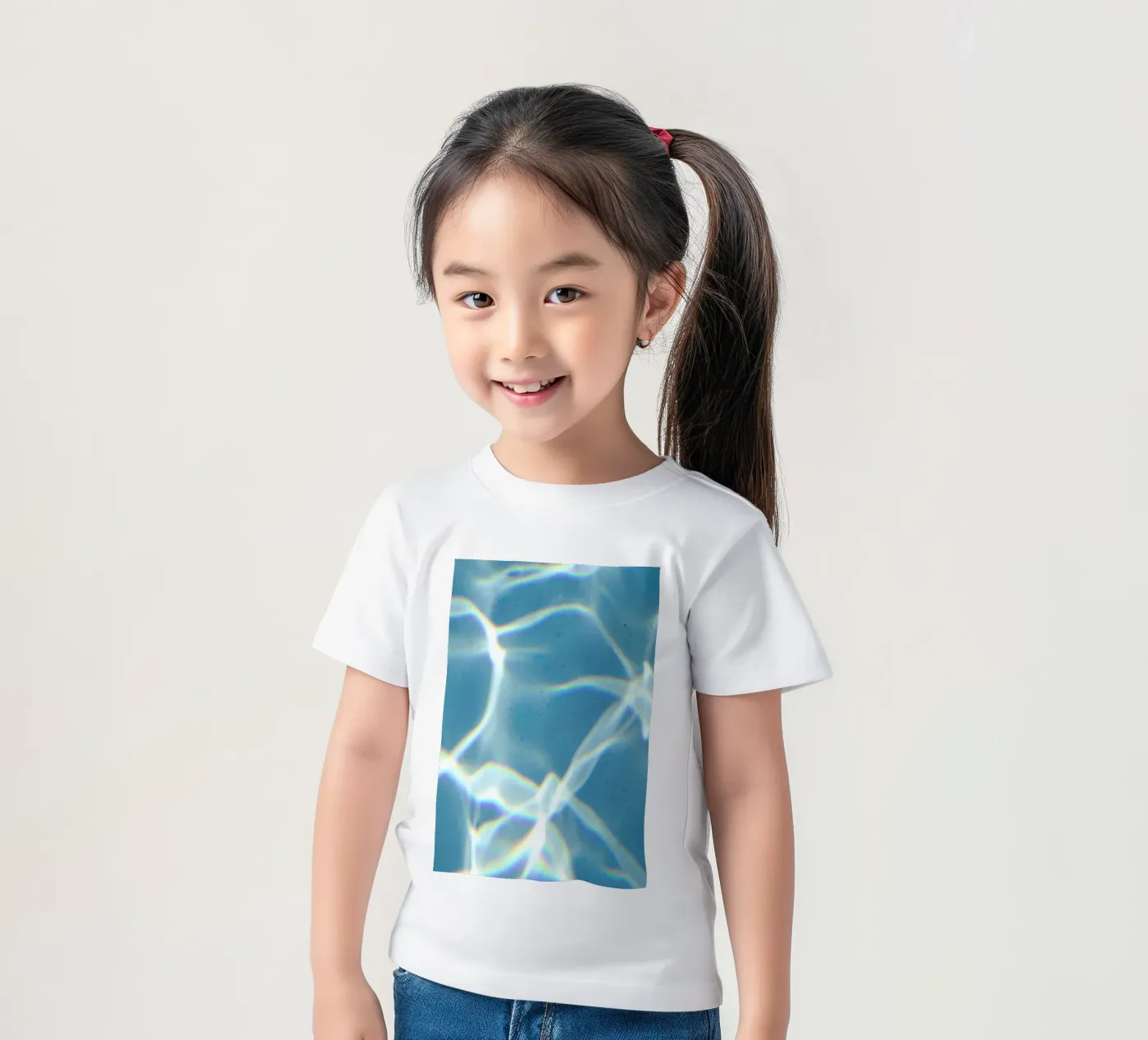 Reflection kinder t-shirt van Miles of Light