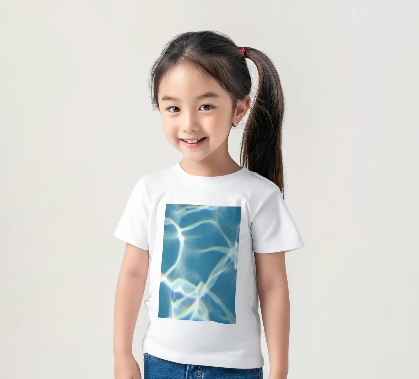 Reflection kinder t-shirt van Miles of Light