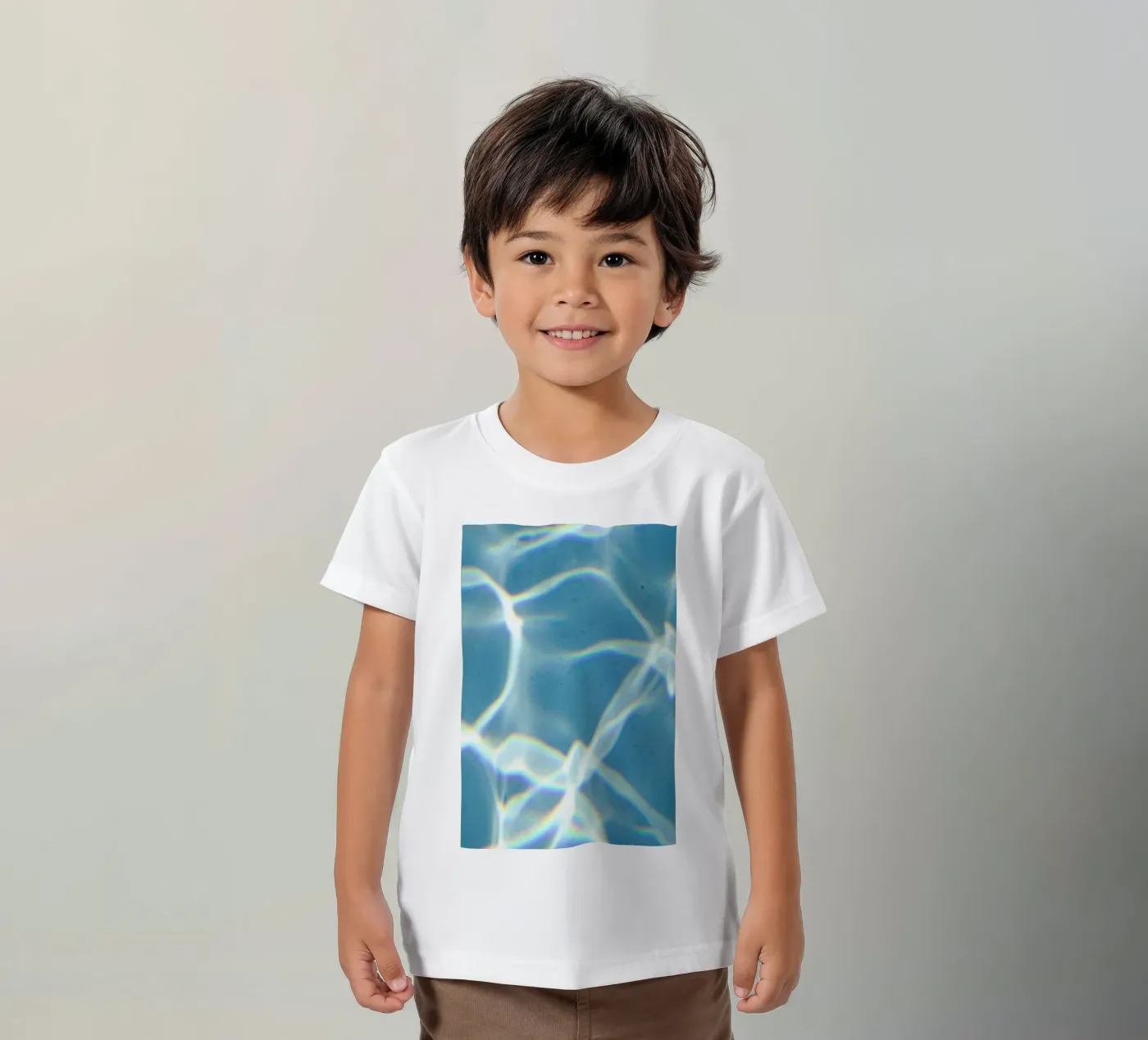 Reflection kinder t-shirt van Miles of Light