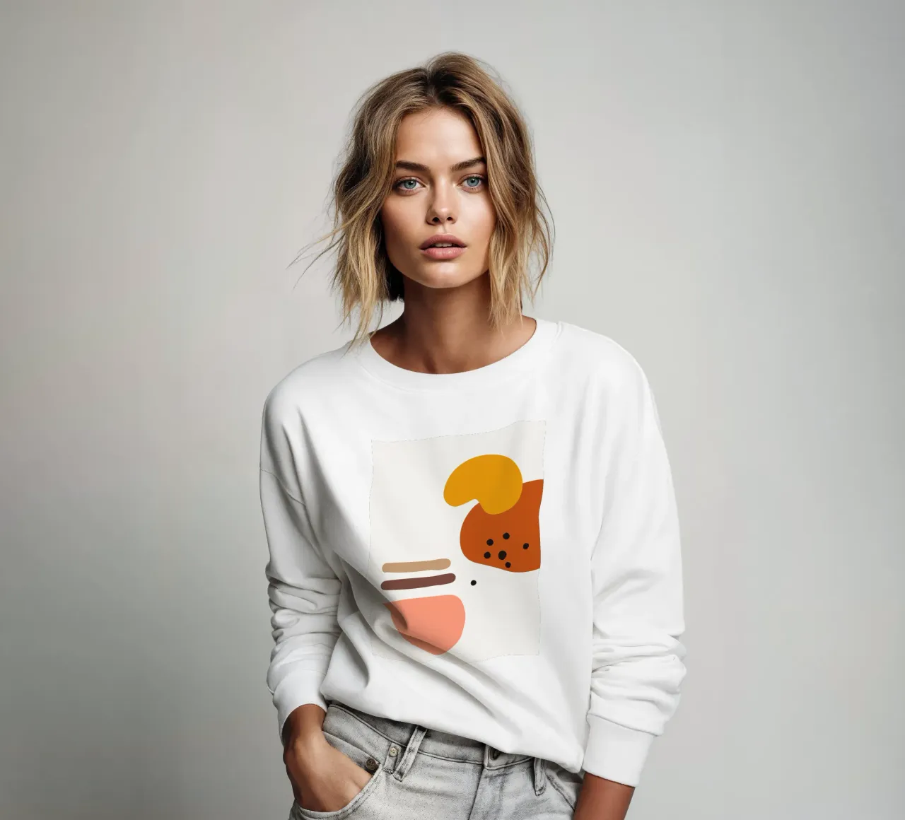 Summer Line No 4 felpa da treechild
