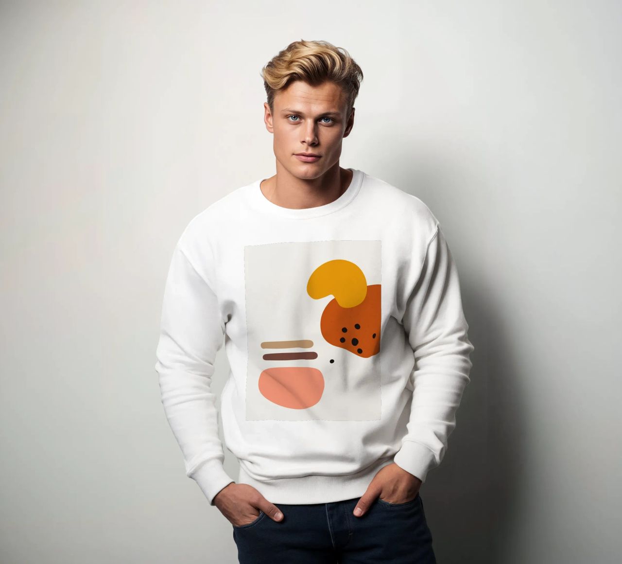 Summer Line No 4 felpa da treechild
