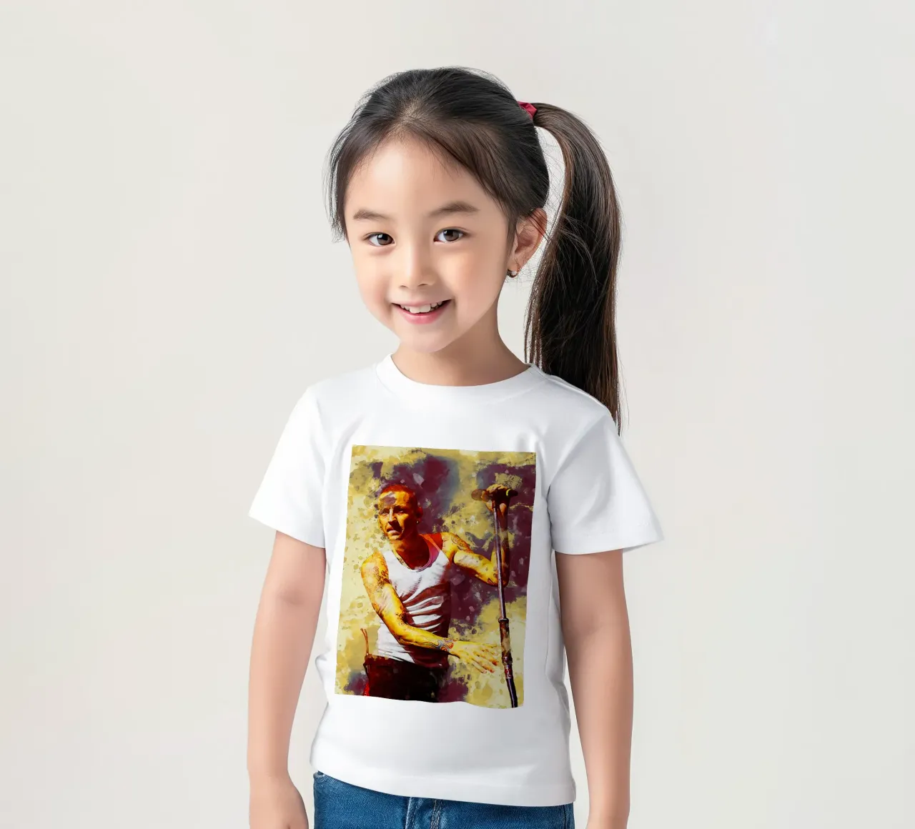 Smudge Linkin Park kids t-shirt by Gunawan Rb