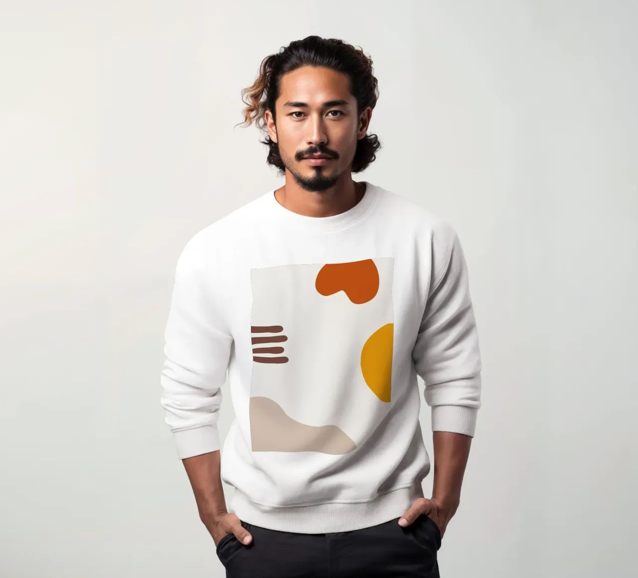 Summer Line No 5 felpa da treechild
