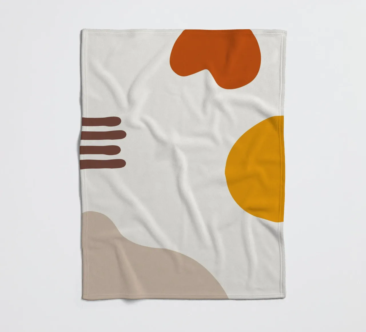 Summer Line No 5 Fleecedecke von treechild