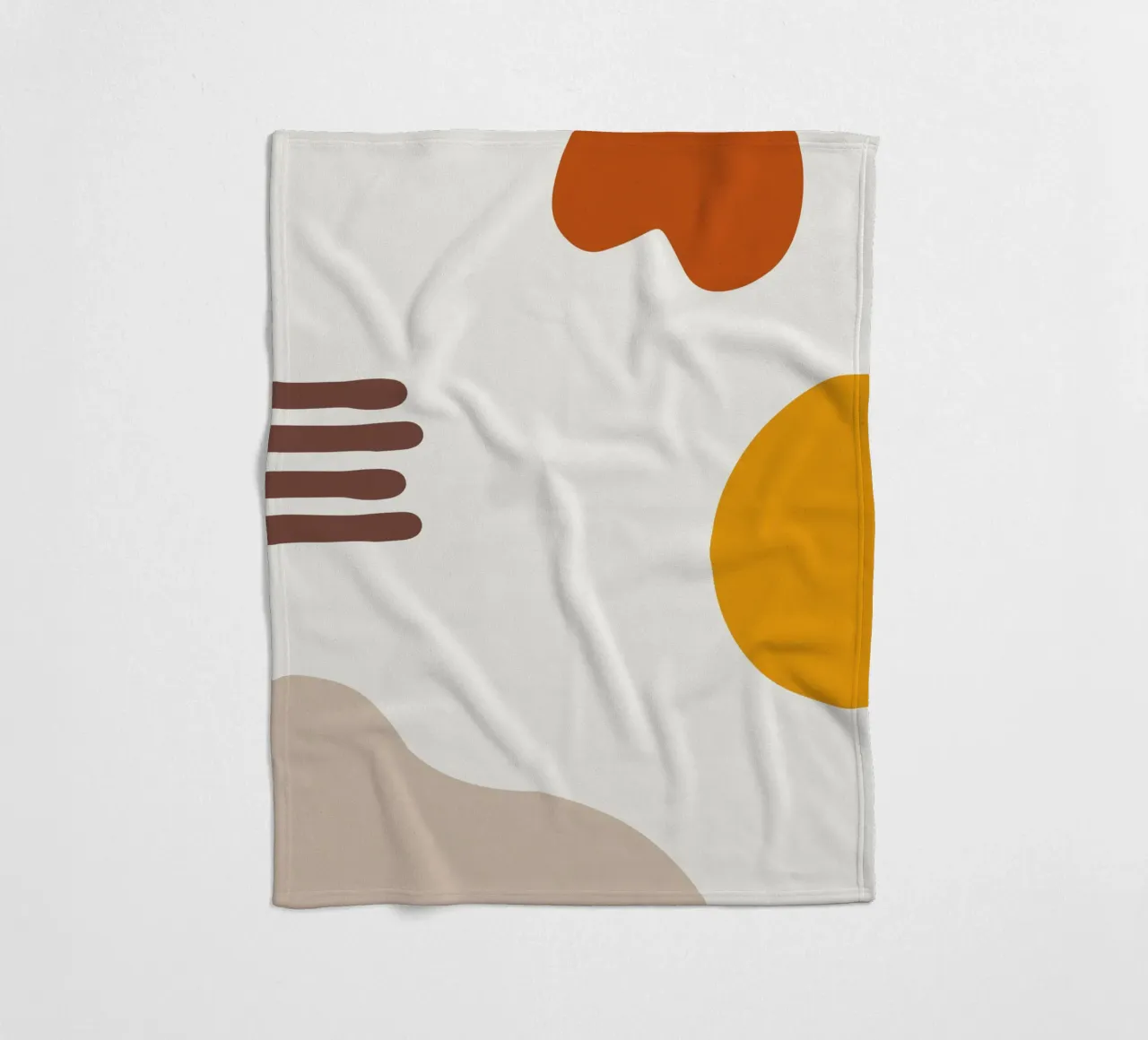 Summer Line No 5 Fleecedecke von treechild