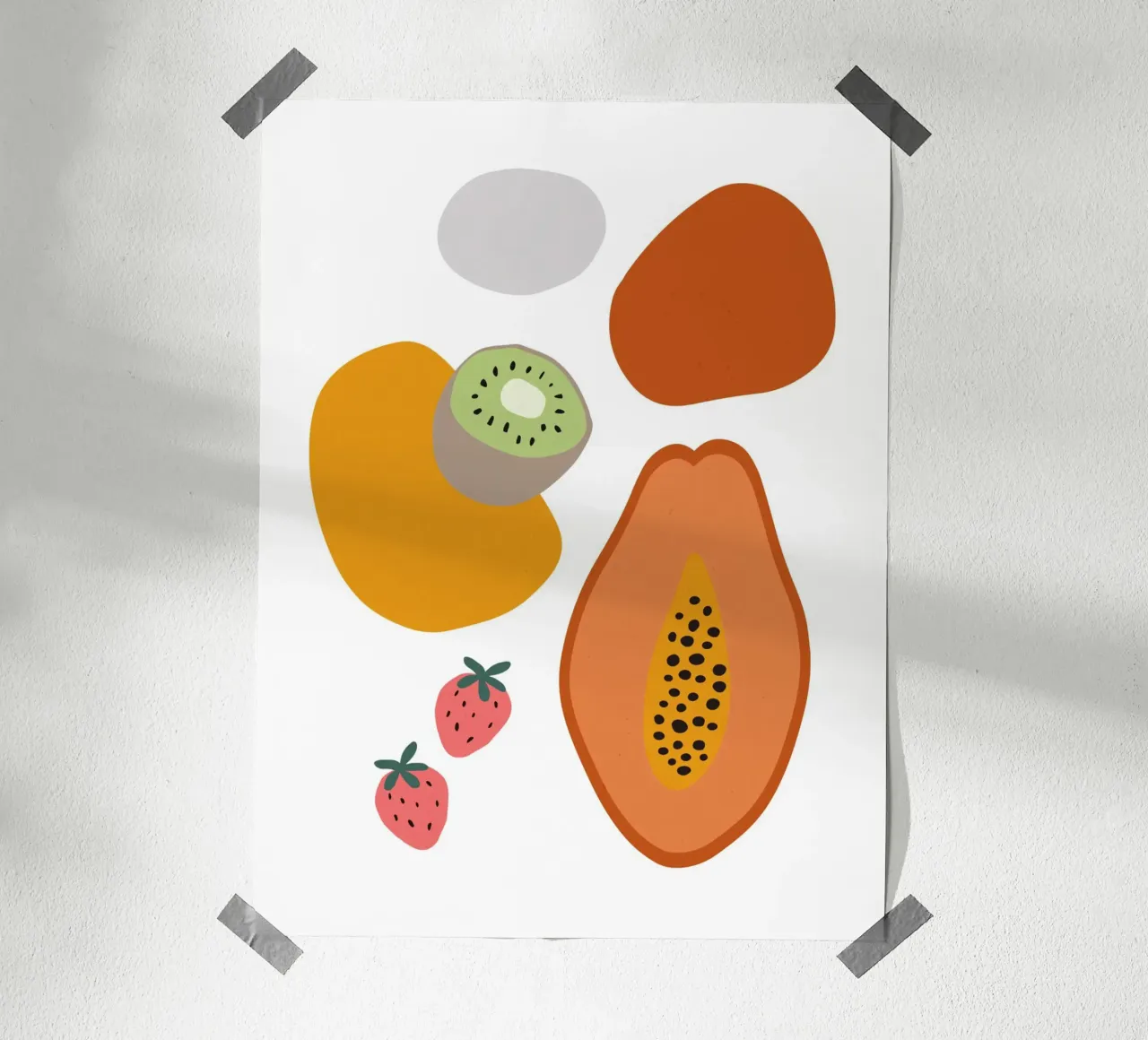 Summer Line No 6 carta hahnemühle da treechild