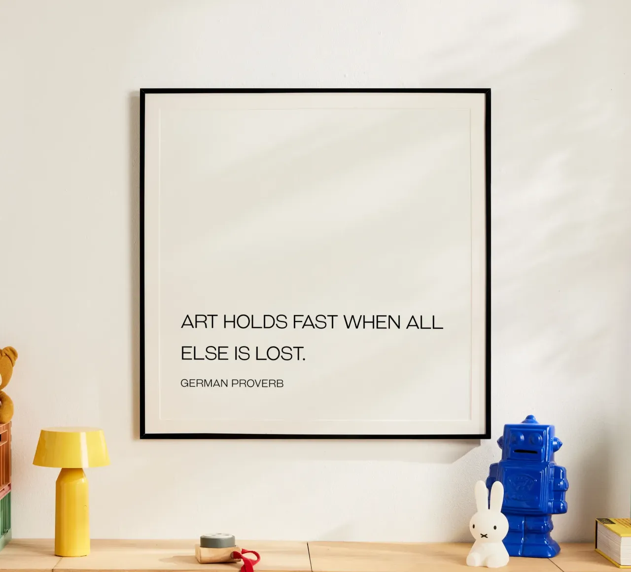 L'arte resiste quando tutto il resto è perduto poster da Paigaam Studio
