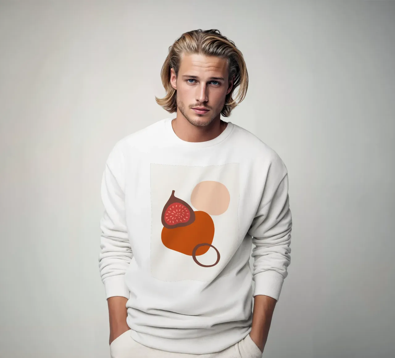 Summer Line No 8 felpa da treechild