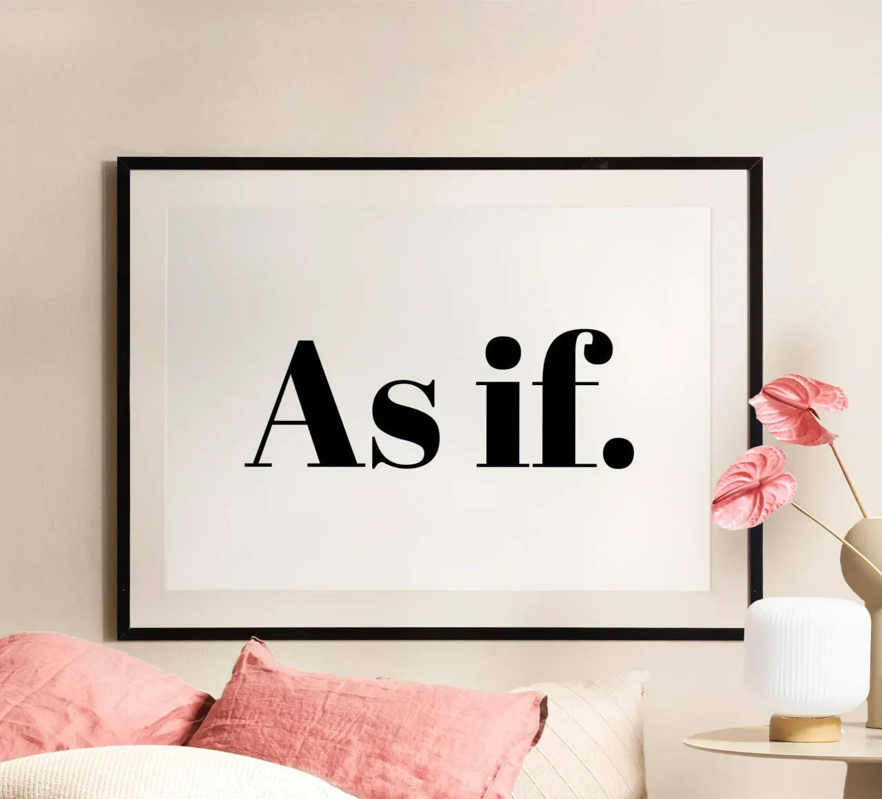 As if poster by Paigaam Studio