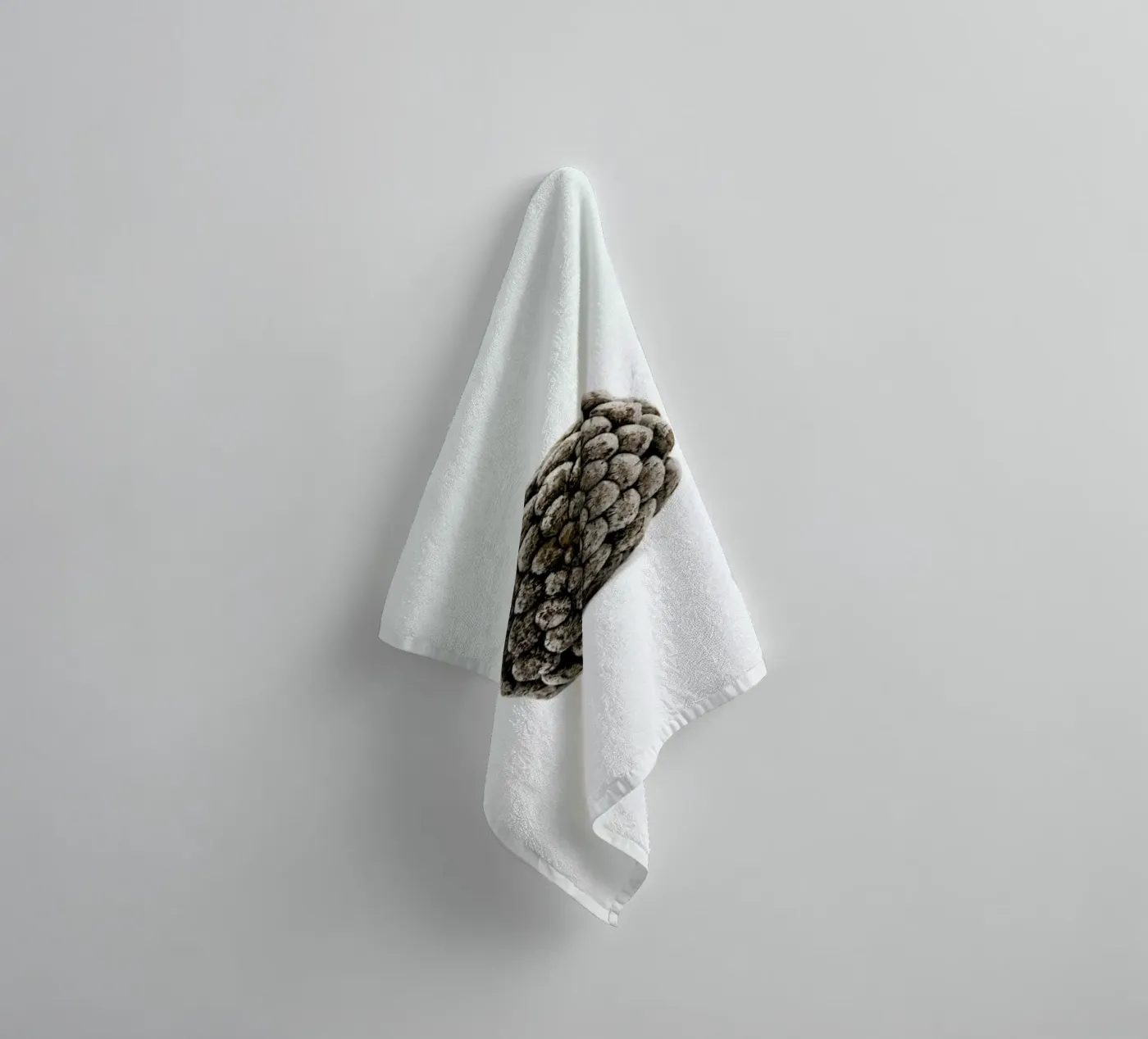 Pinecone N2 towel by Miles of Light