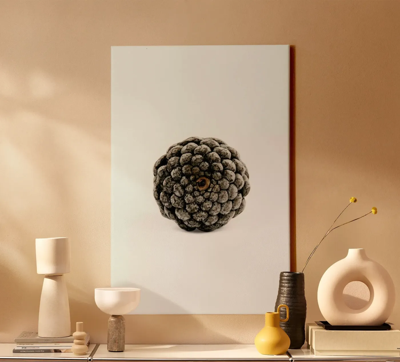 Pinecone N2 canvas van Miles of Light