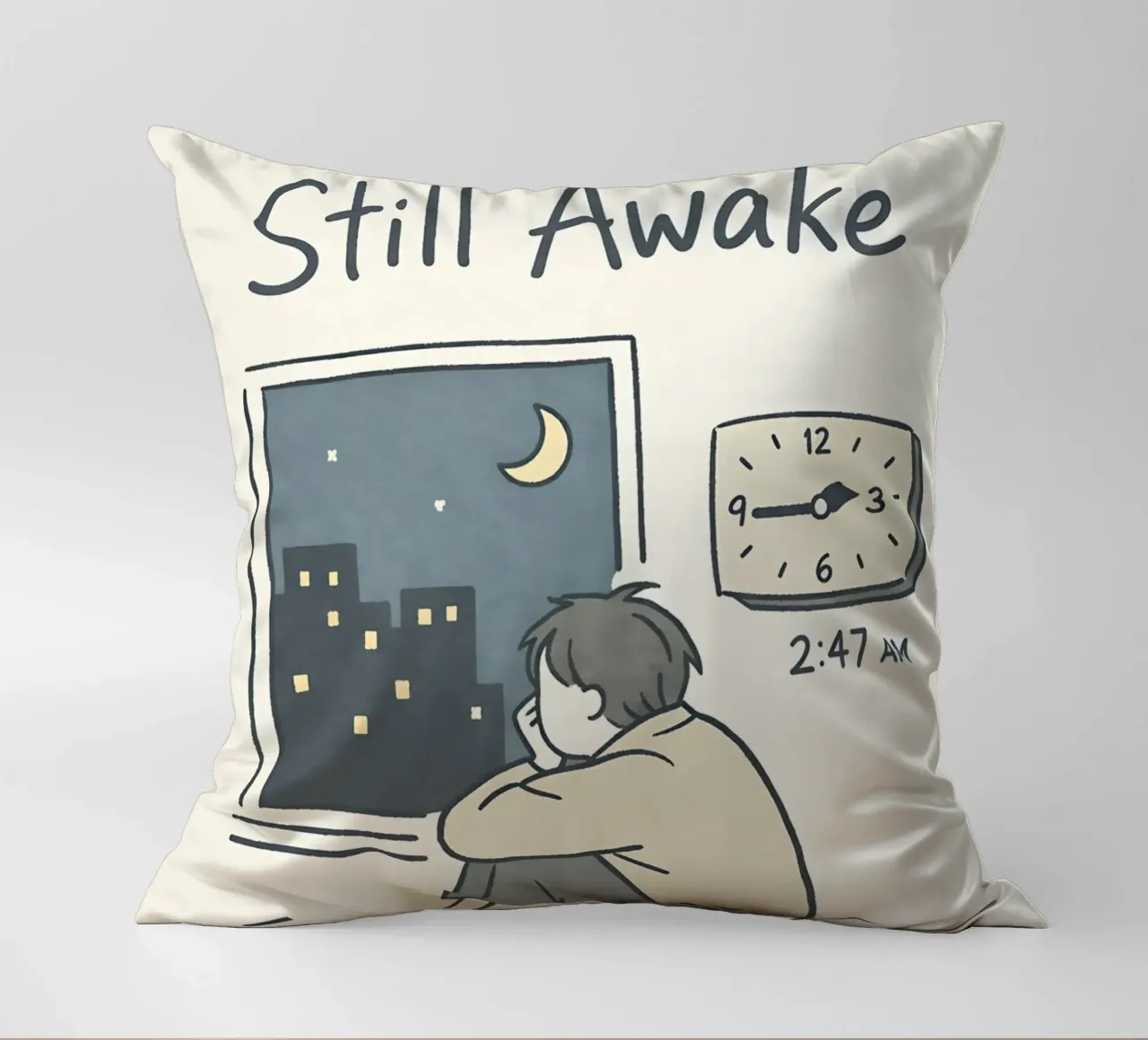 Ancora sveglio cuscino da DesignDoodle