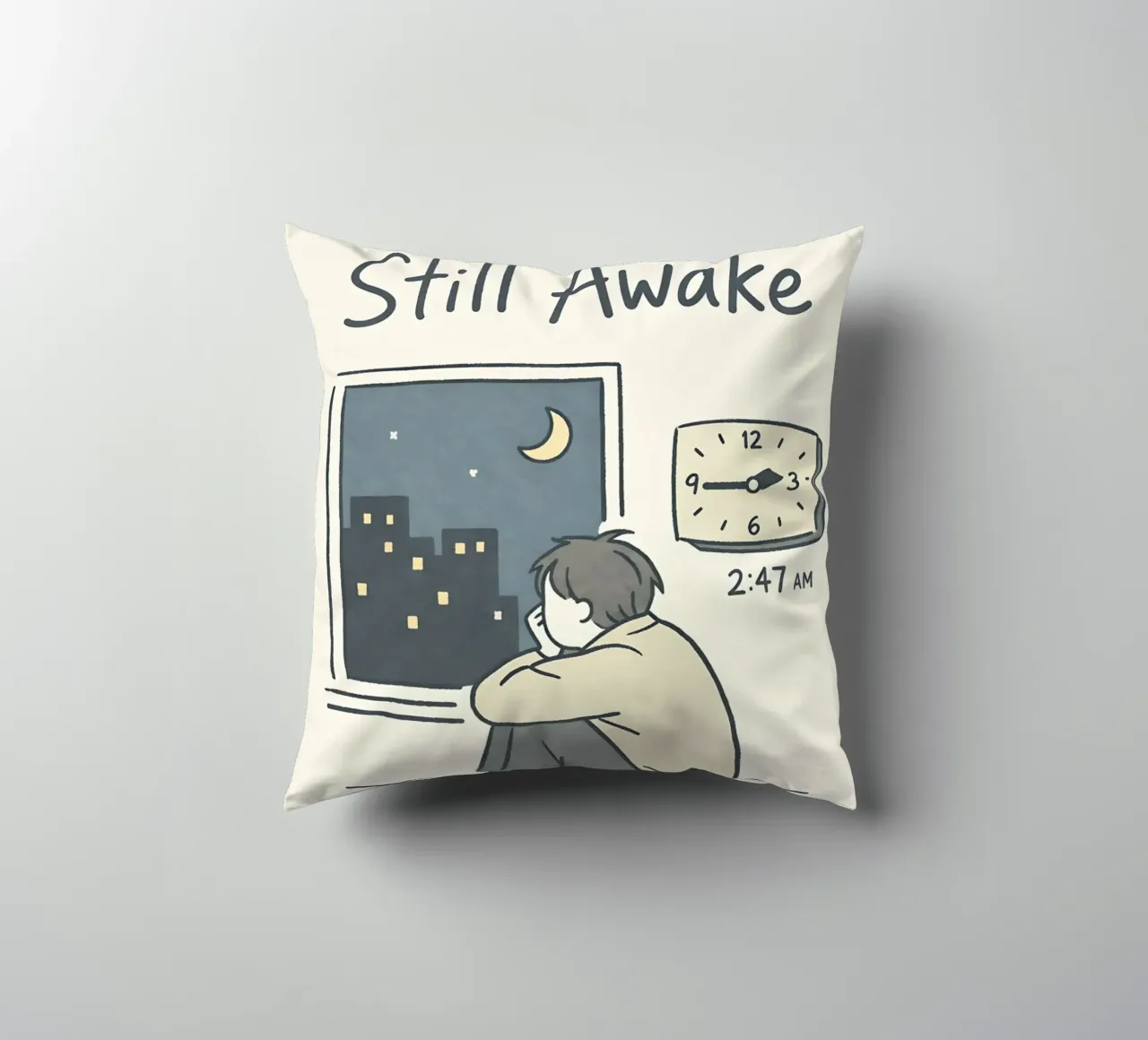 Ancora sveglio cuscino da DesignDoodle