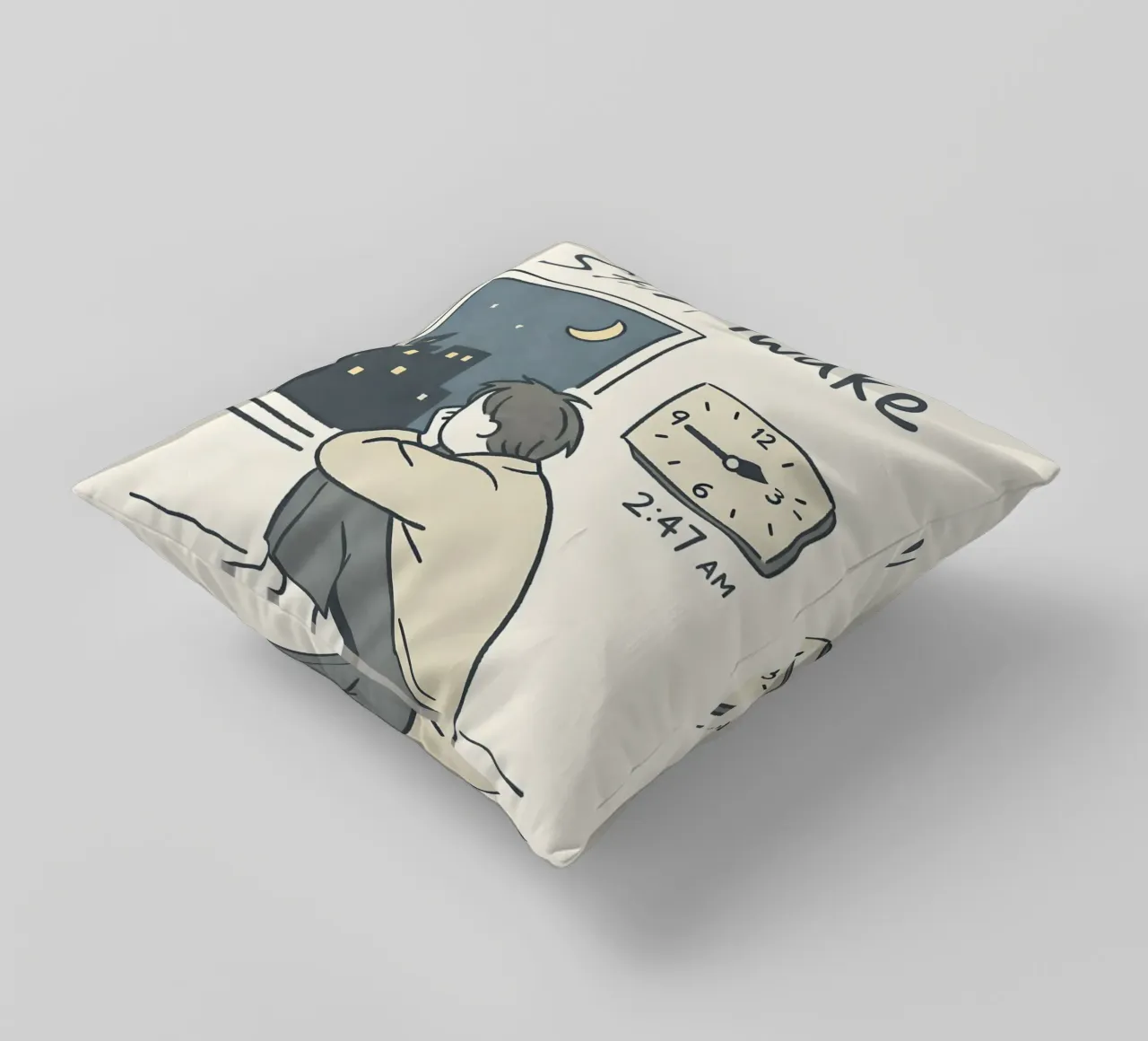 Ancora sveglio cuscino da DesignDoodle