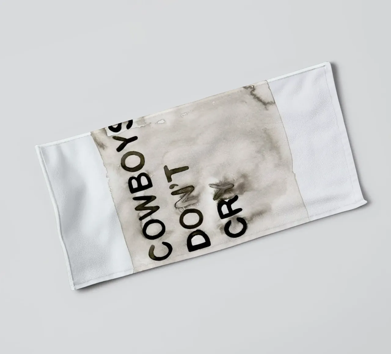 Note To Self Handtuch von Victoria Verbaan