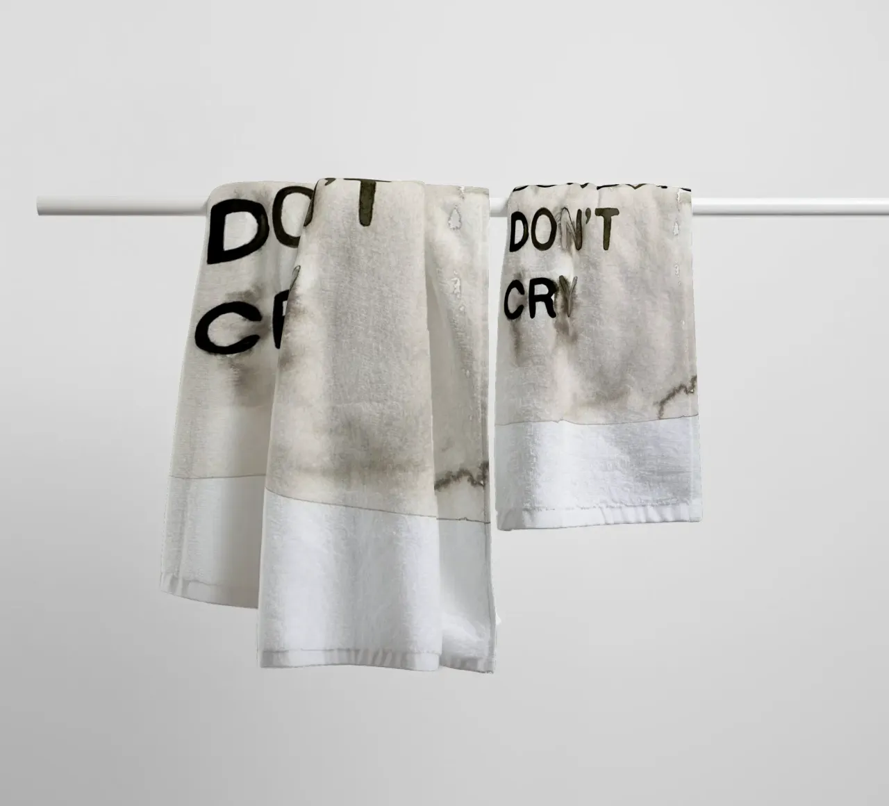 Note To Self Handtuch von Victoria Verbaan