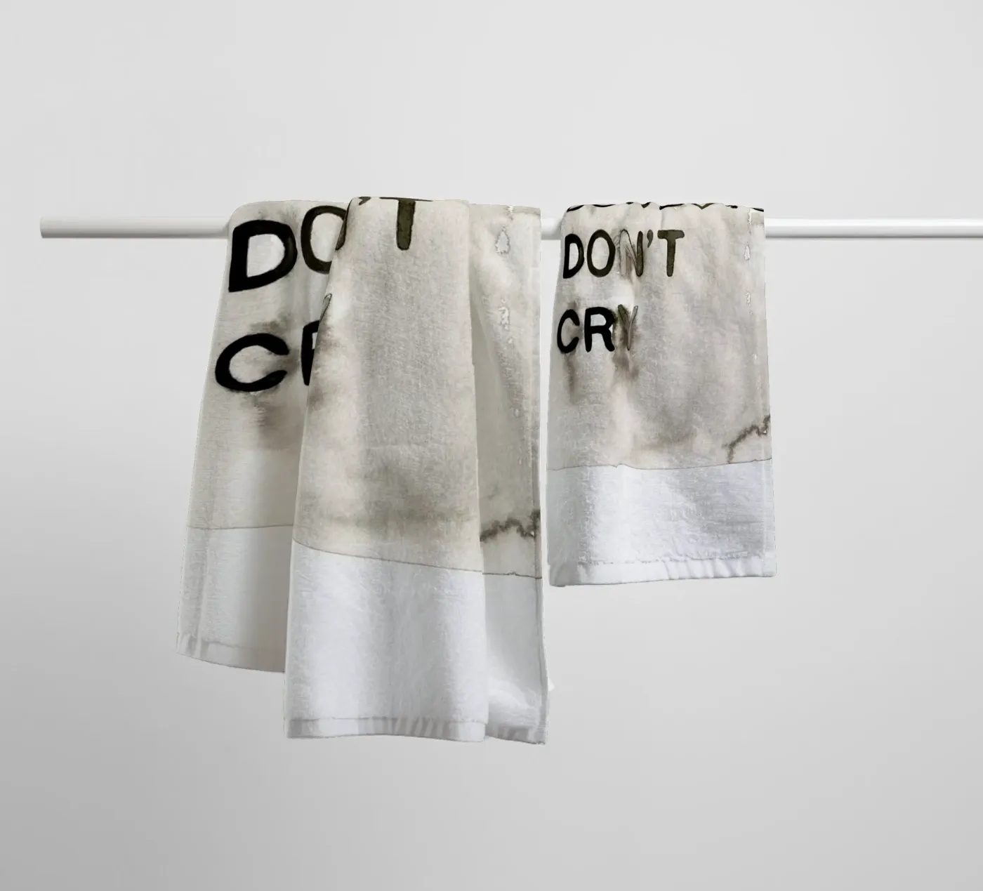 Note To Self Handtuch von Victoria Verbaan