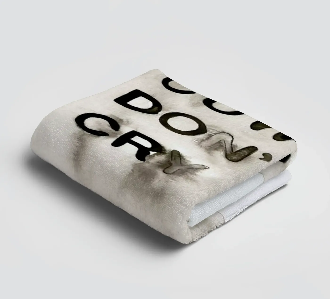 Note To Self Handtuch von Victoria Verbaan