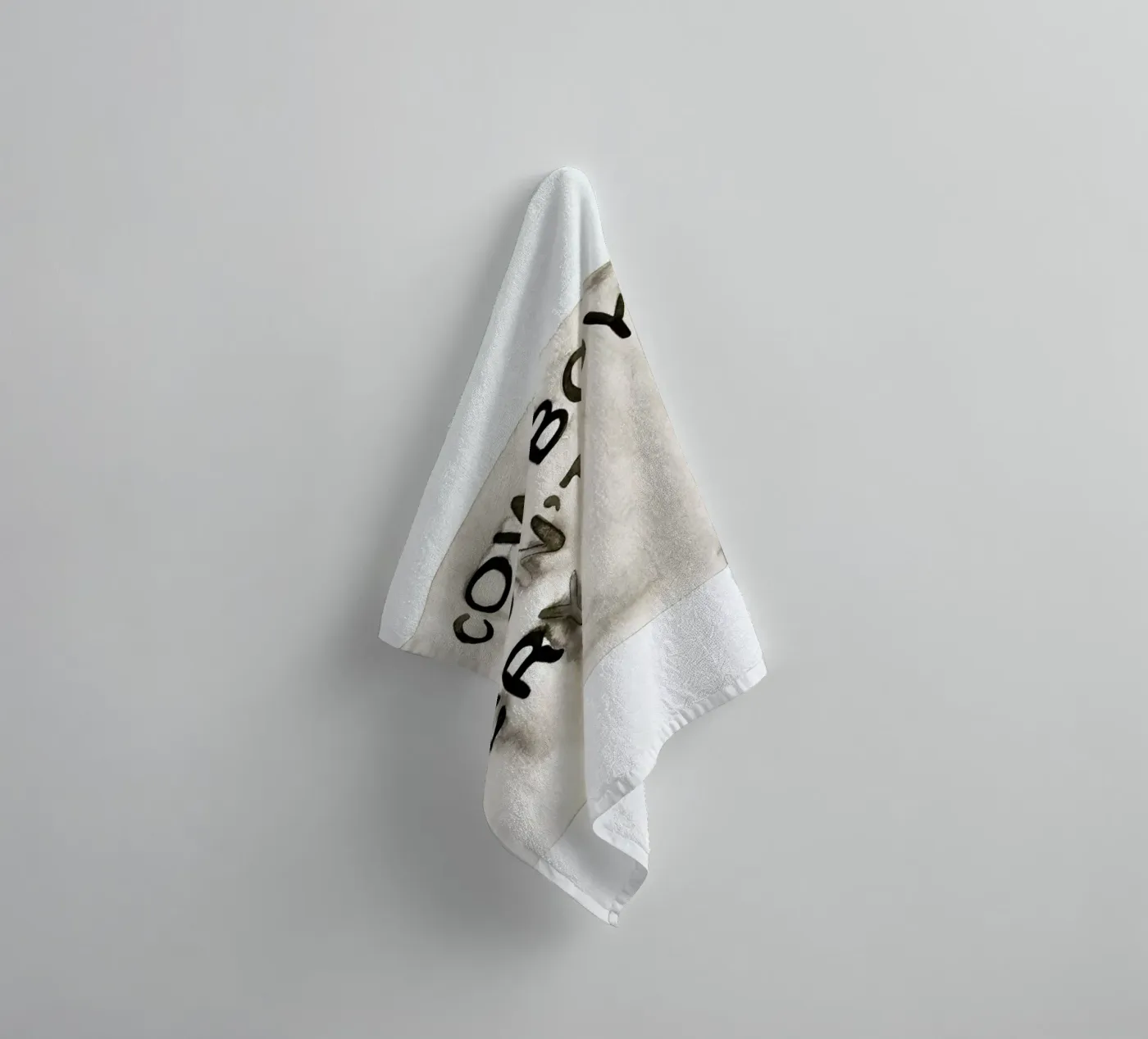 Note To Self towel by Victoria Verbaan