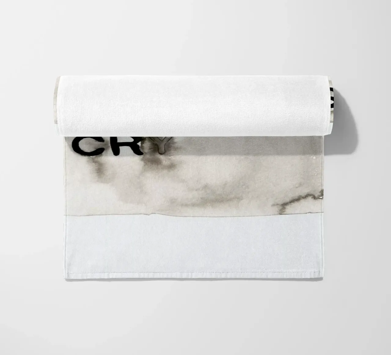 Note To Self beach towel by Victoria Verbaan