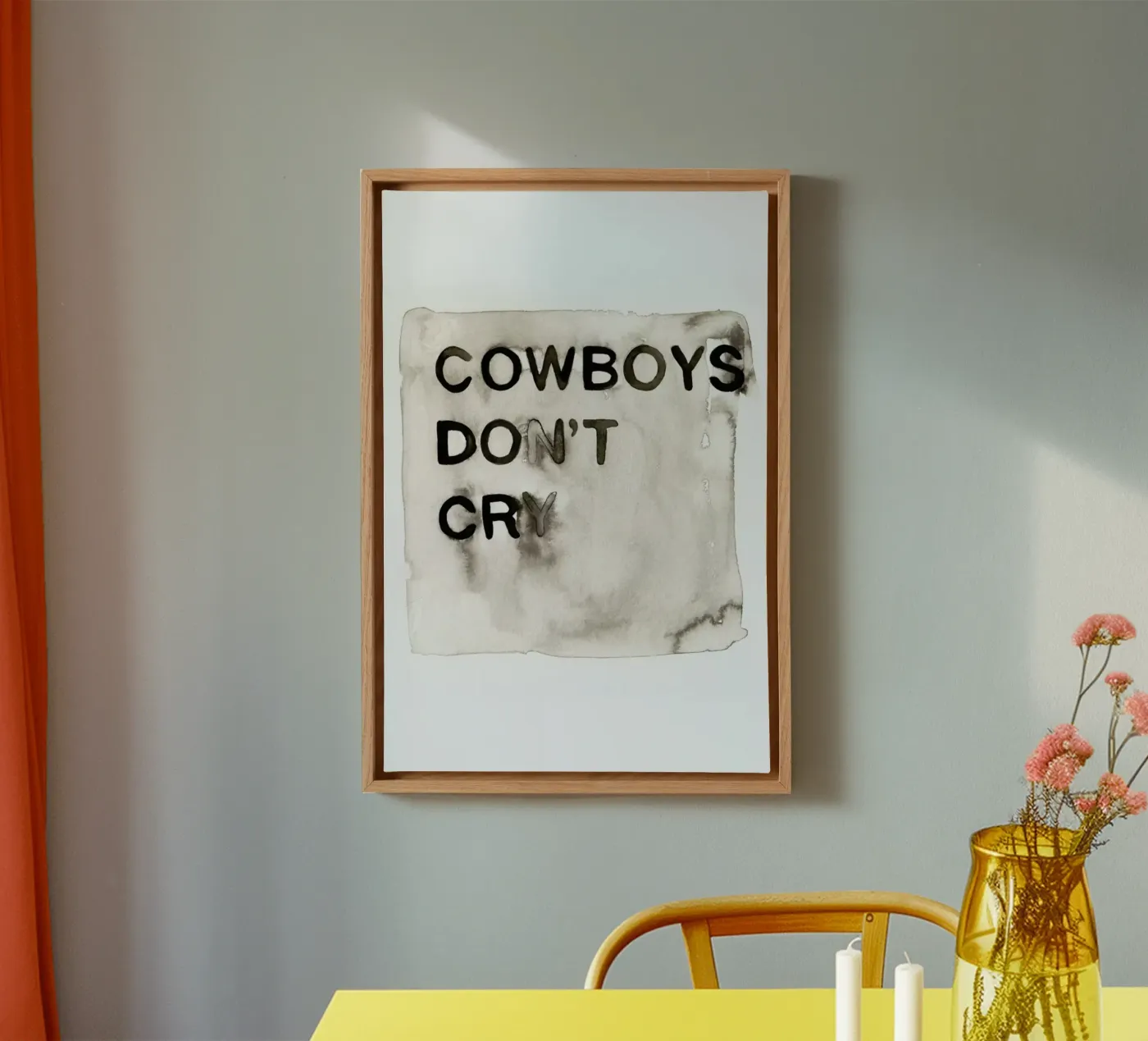 Note To Self canvas van Victoria Verbaan