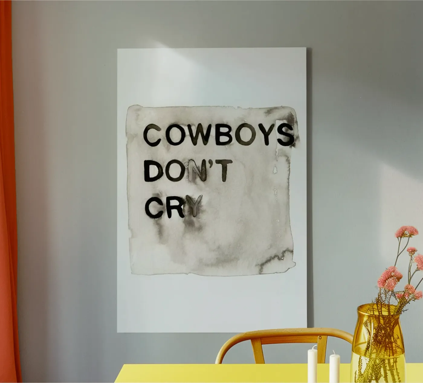 Note To Self canvas van Victoria Verbaan