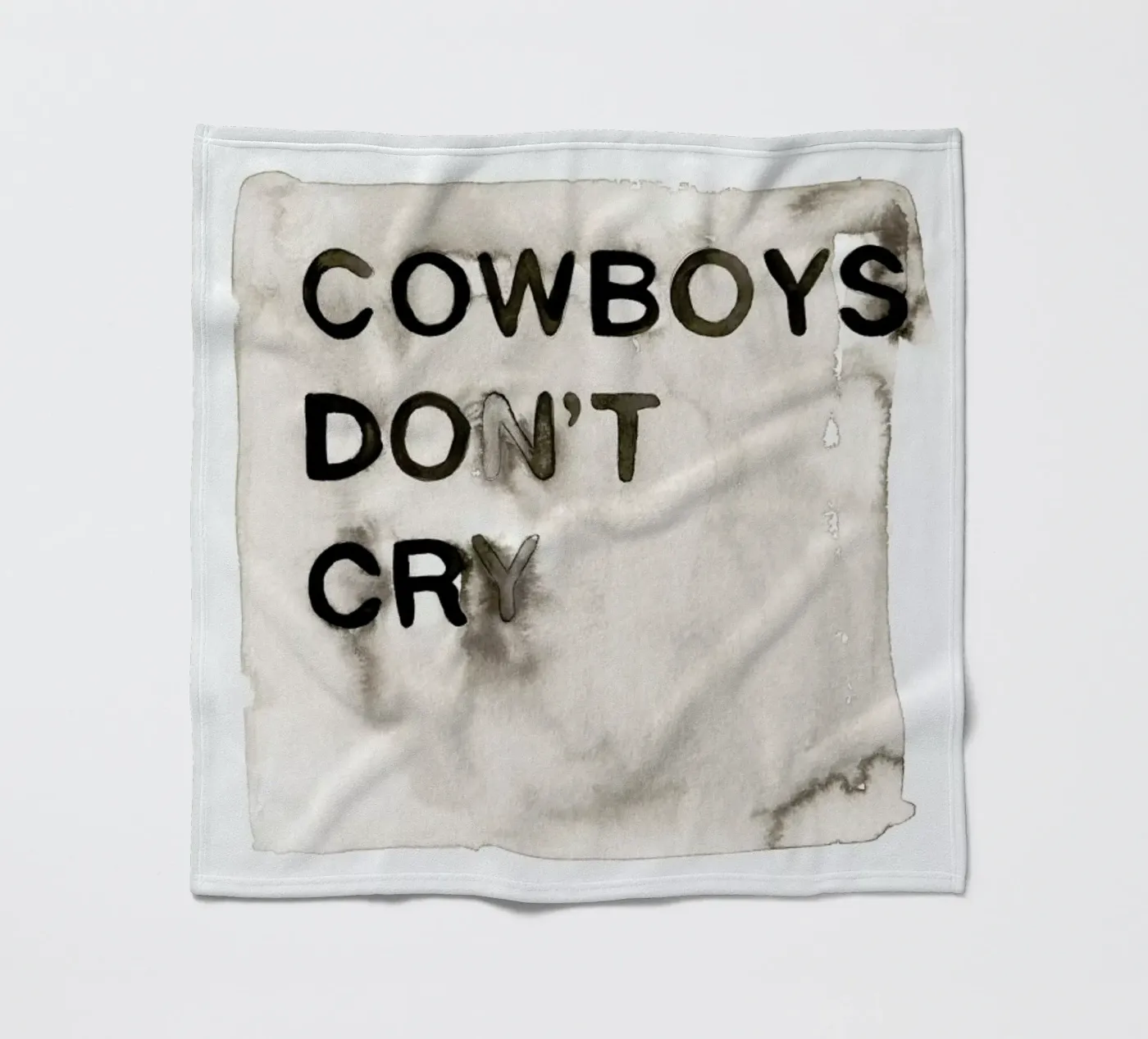 Note To Self Fleecedecke von Victoria Verbaan