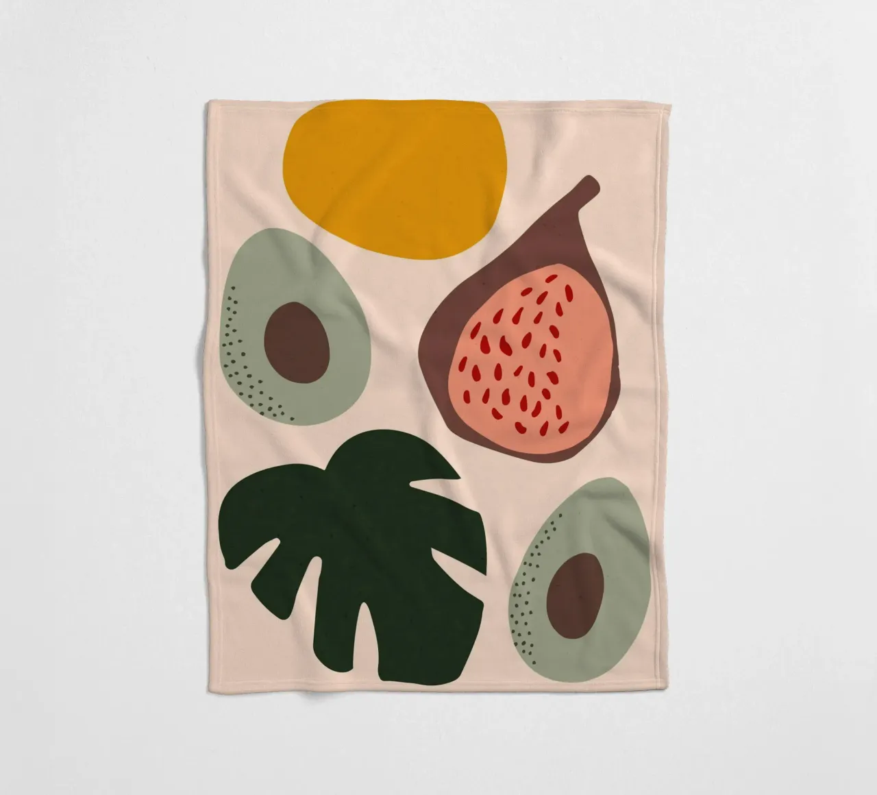 Summer Line No 14 coperta in pile da treechild