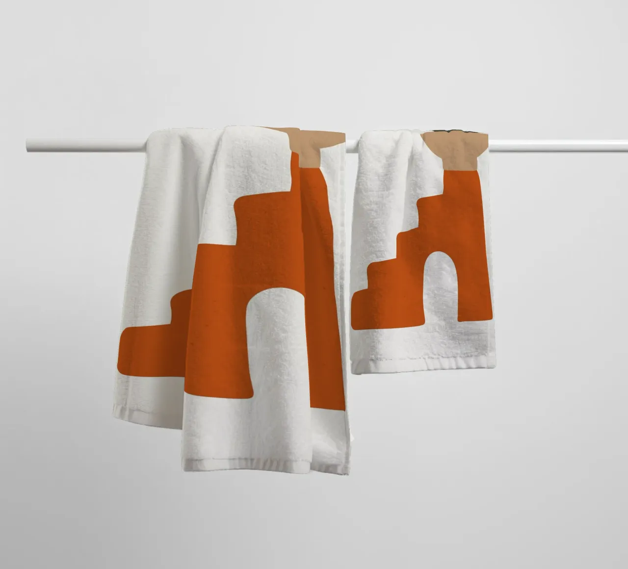 Summer Line No 16 asciugamano da bagno da treechild