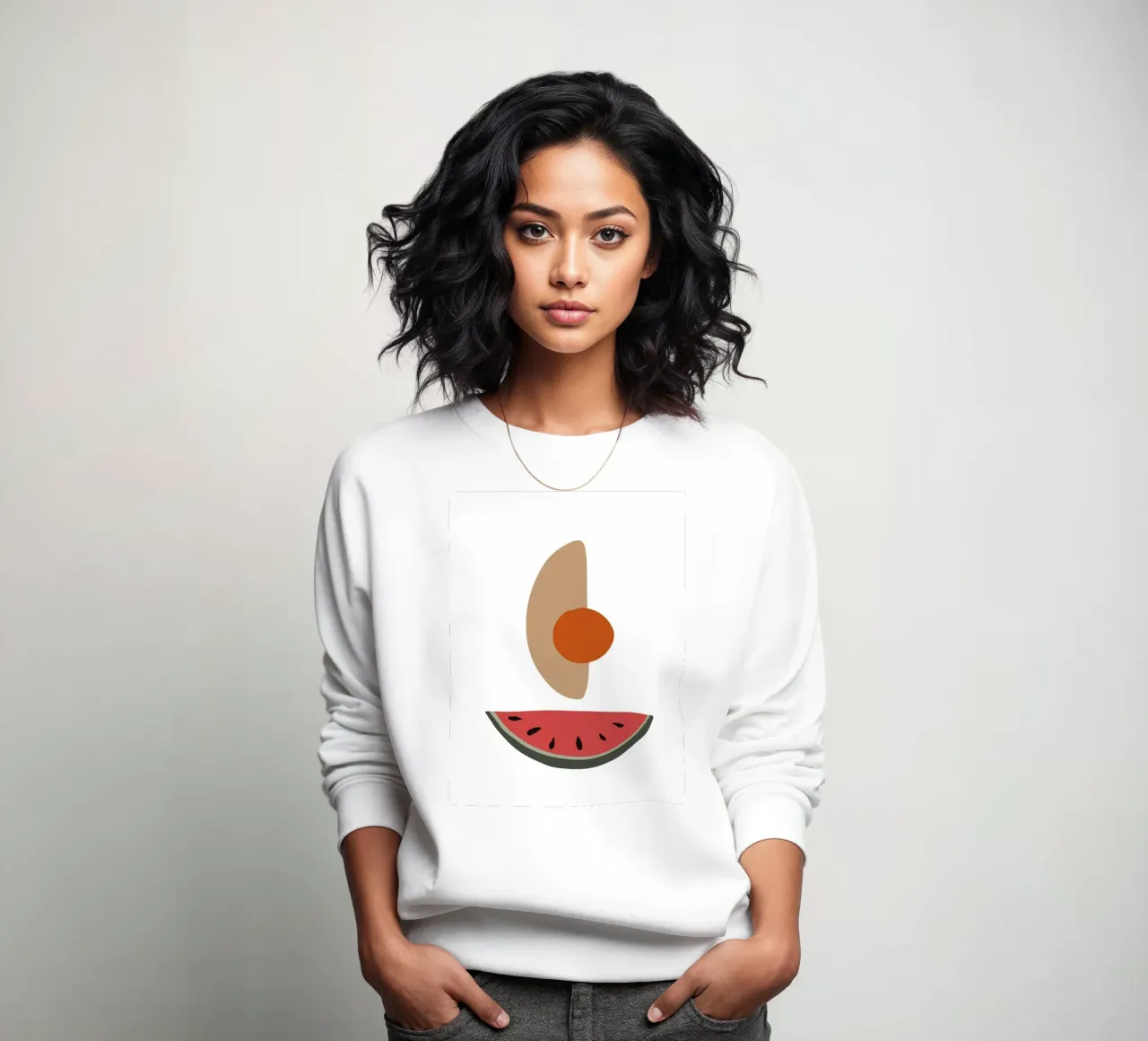 Summer Line No 18 felpa da treechild