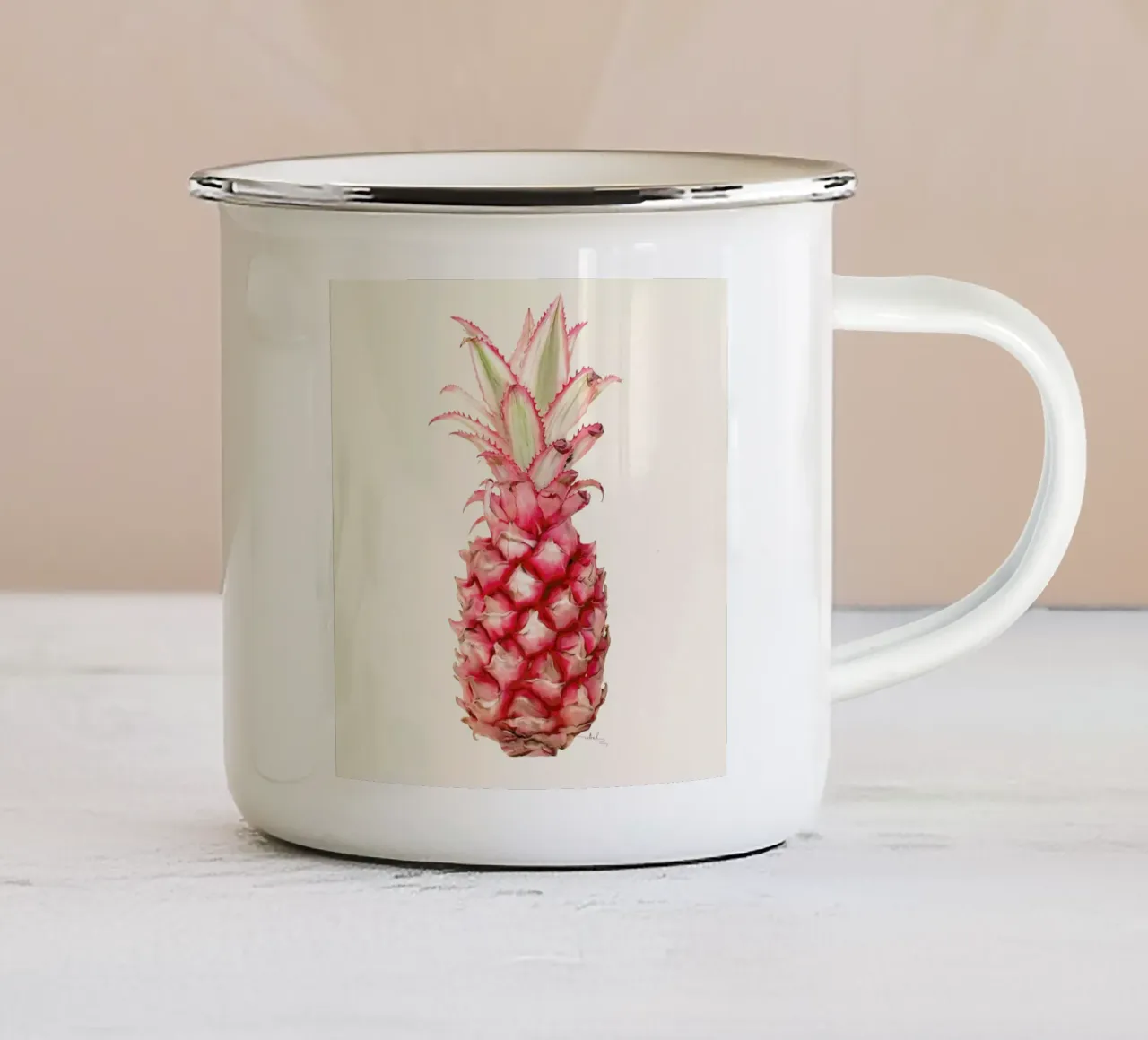 Pina tazza in smalto da Nettsch