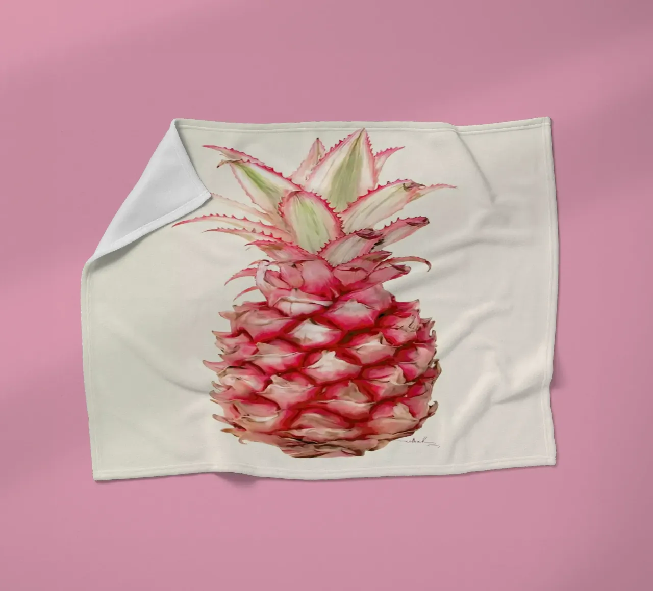 Pina fleece blanket by Nettsch