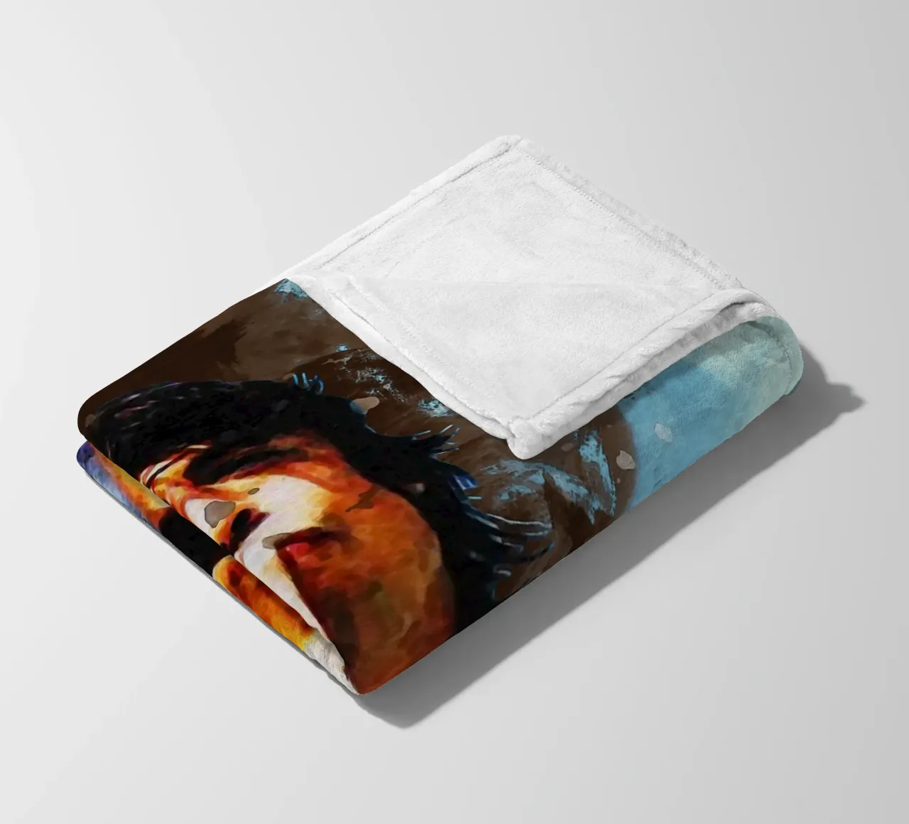 Sbaffo di ritratto Dave Foo Fighters coperta in pile da Gunawan Rb