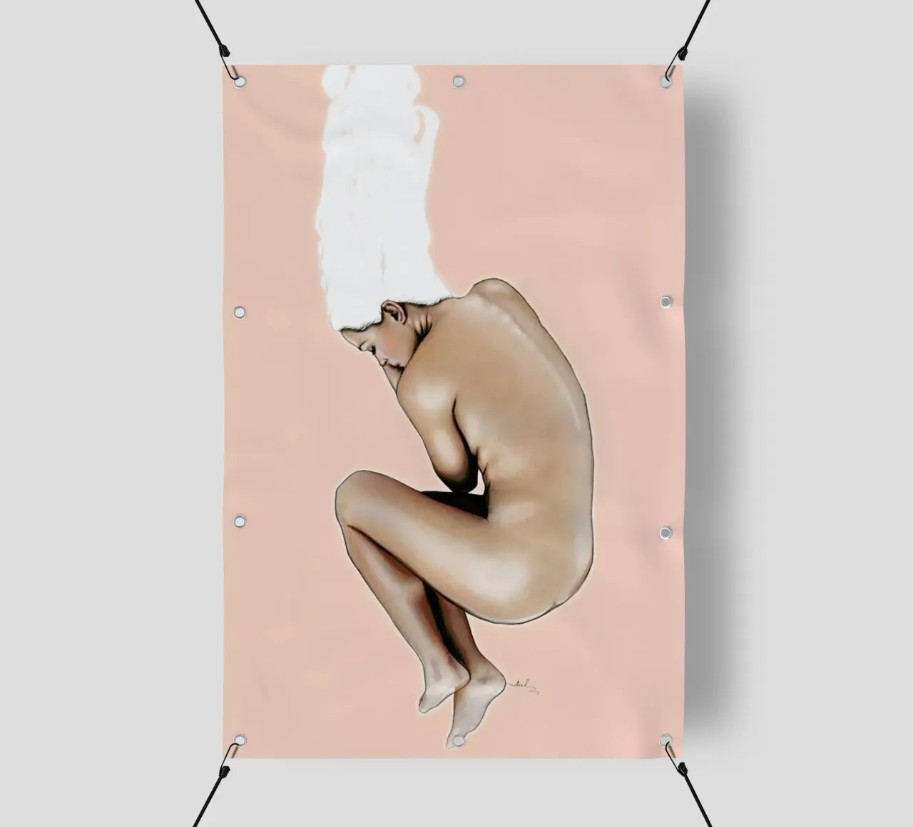 The Flow telo in pvc da Nettsch