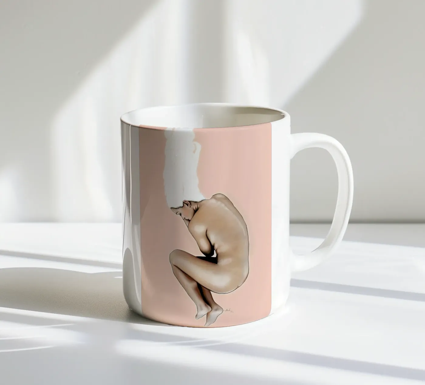 The Flow ceramic mug by Nettsch