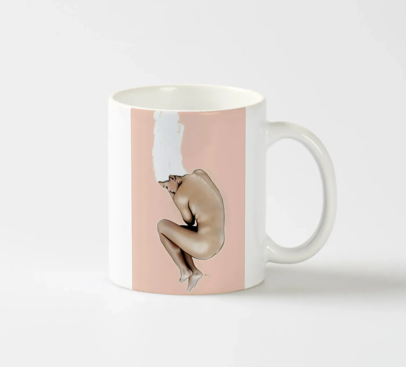 The Flow ceramic mug by Nettsch