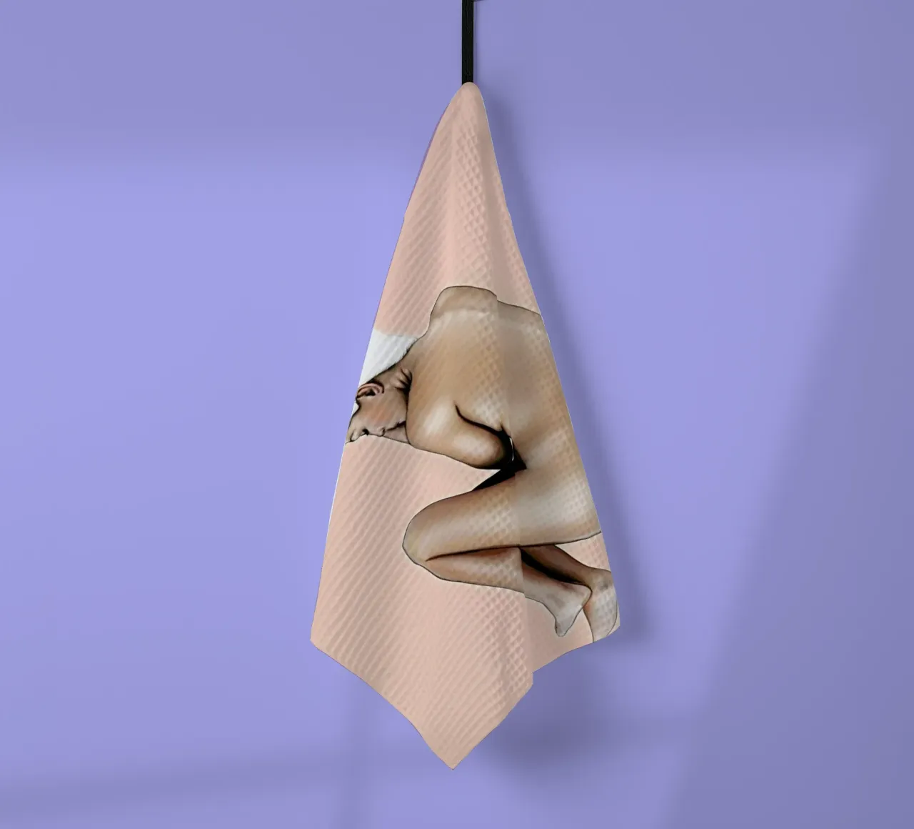 The Flow tea towel by Nettsch