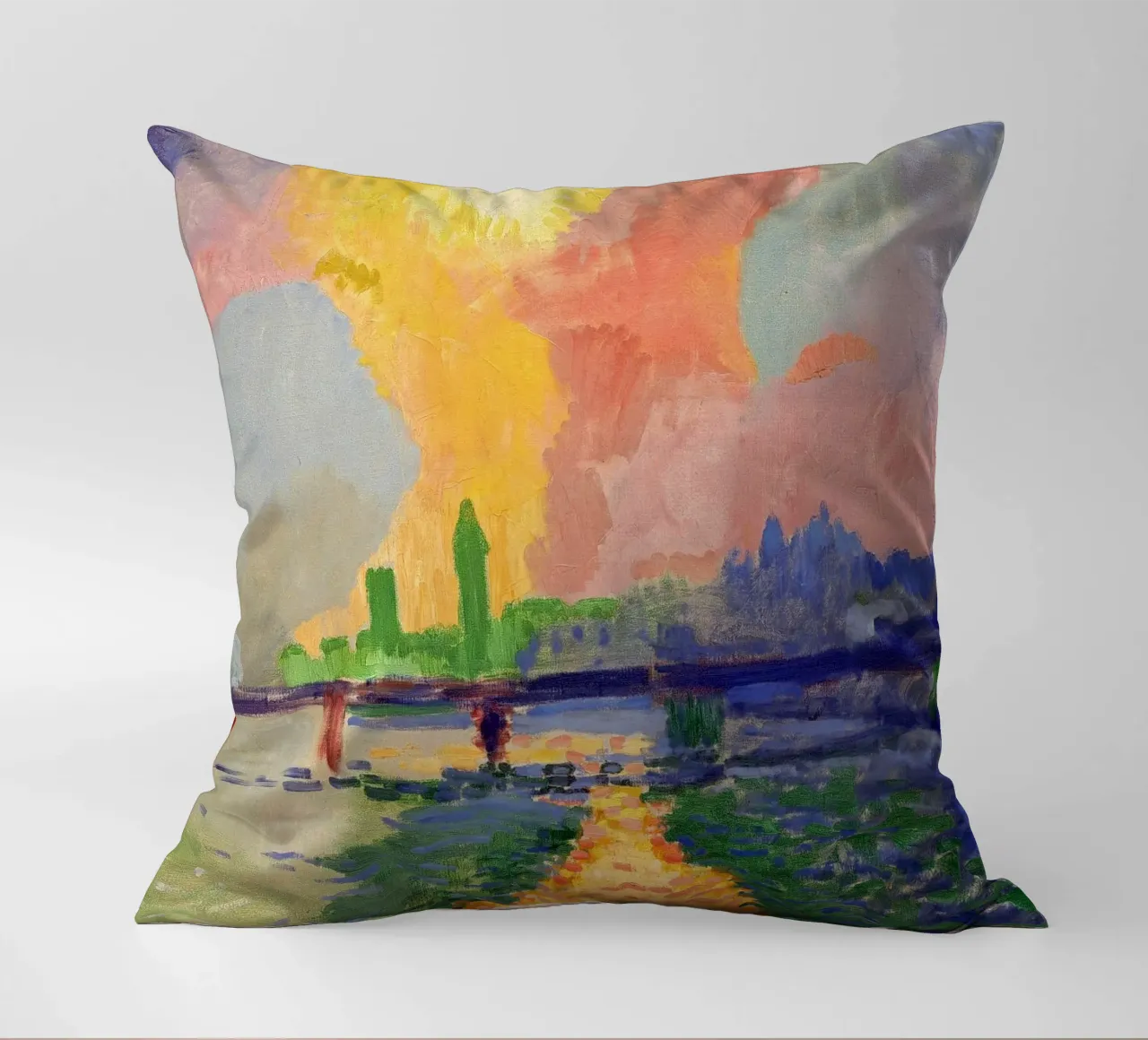 André Derain - Ponte di Charing Cross cuscino da ARTOTHEK