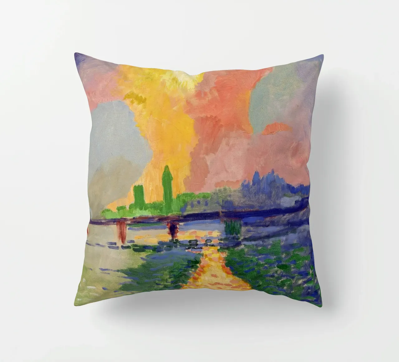 André Derain - Ponte di Charing Cross cuscino da ARTOTHEK