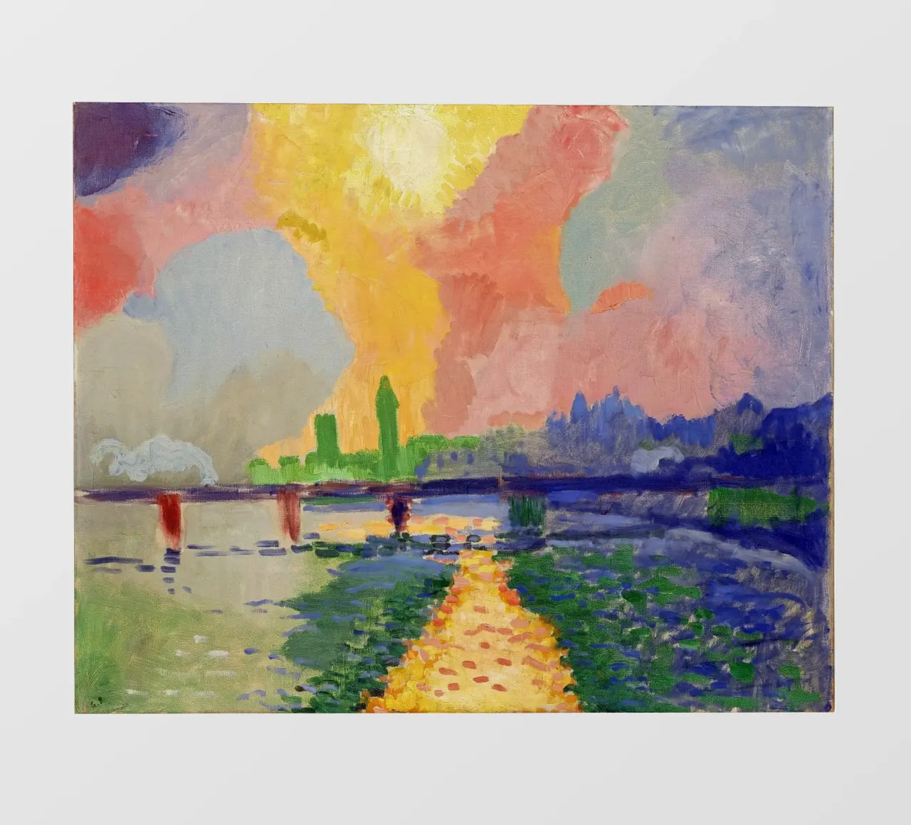 André Derain - Ponte di Charing Cross pellicola backlit da ARTOTHEK