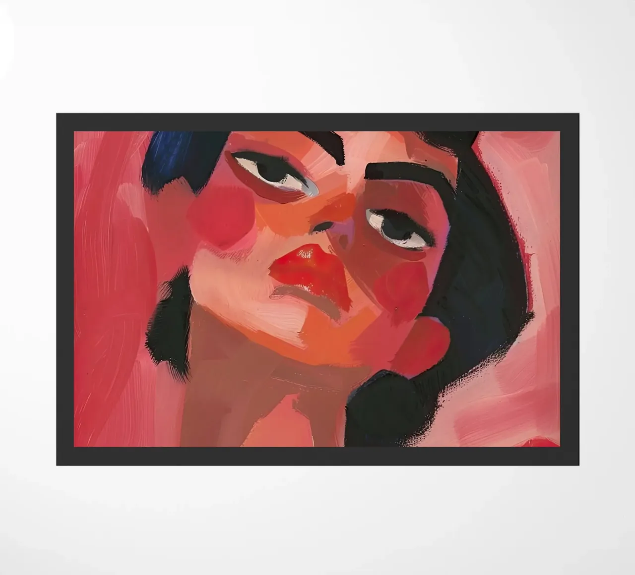 Bellezza astratta in rosso zerbino da DaarbyN