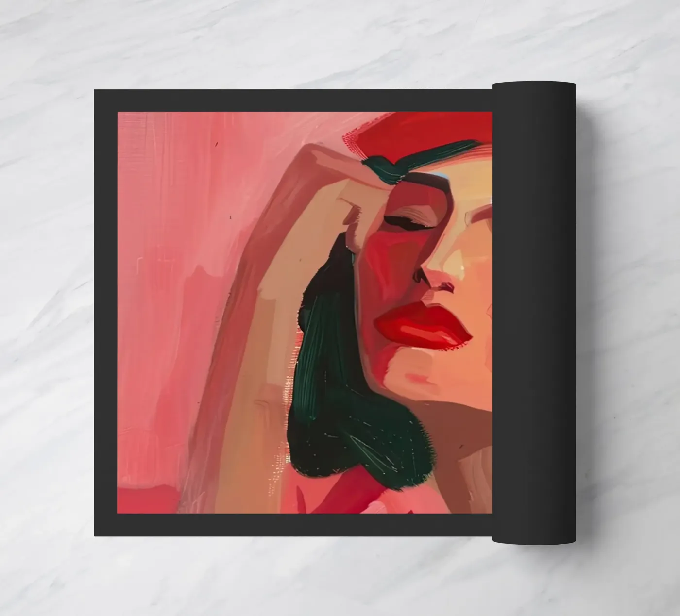 Lost in Thought doormat by DaarbyN