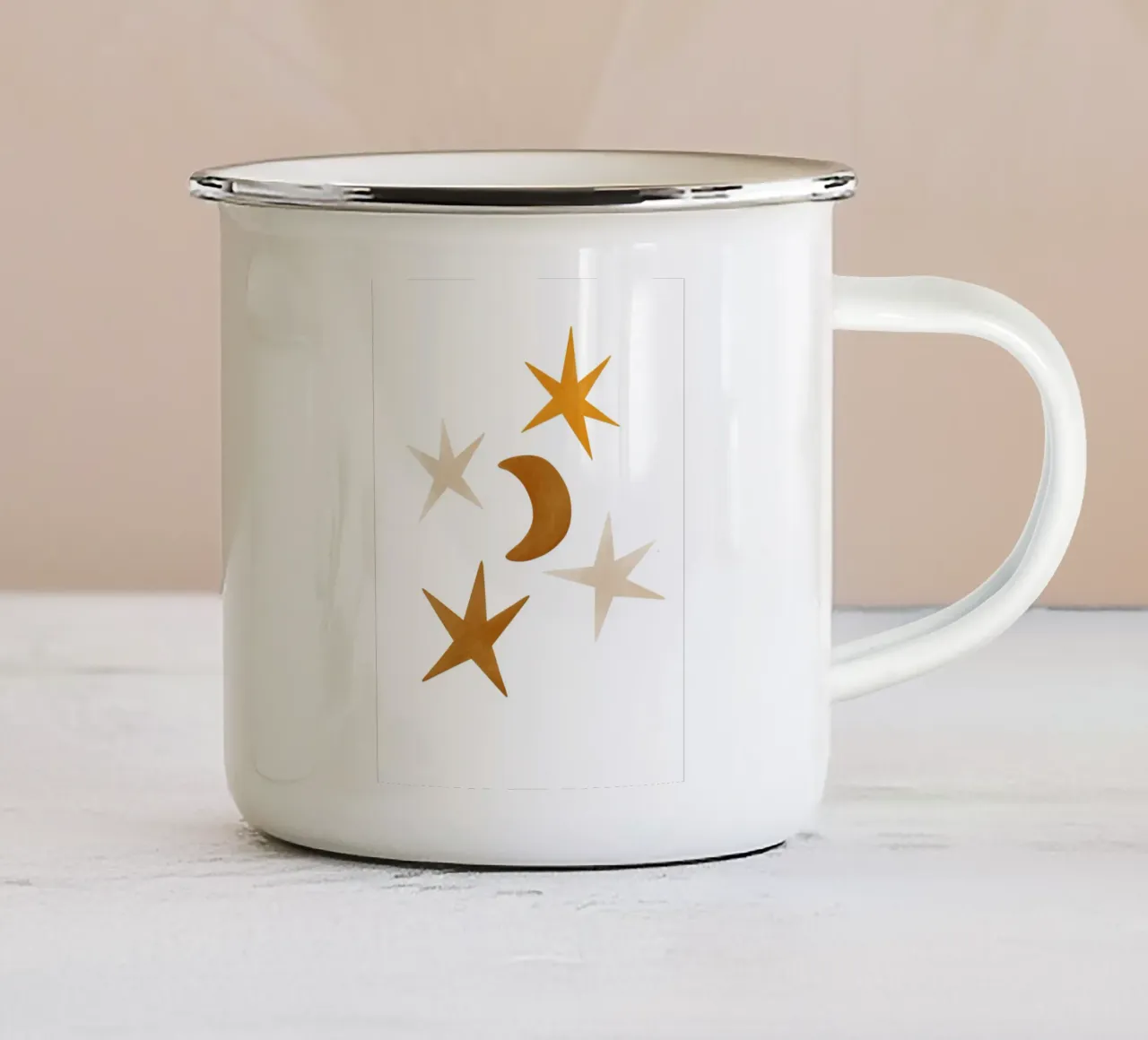 Childhood Charms No 4 tazza in smalto da treechild