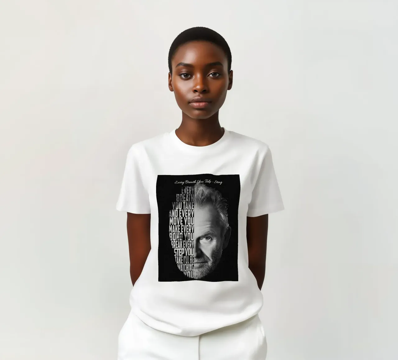 Ogni tuo respiro t-shirt da Gunawan Rb