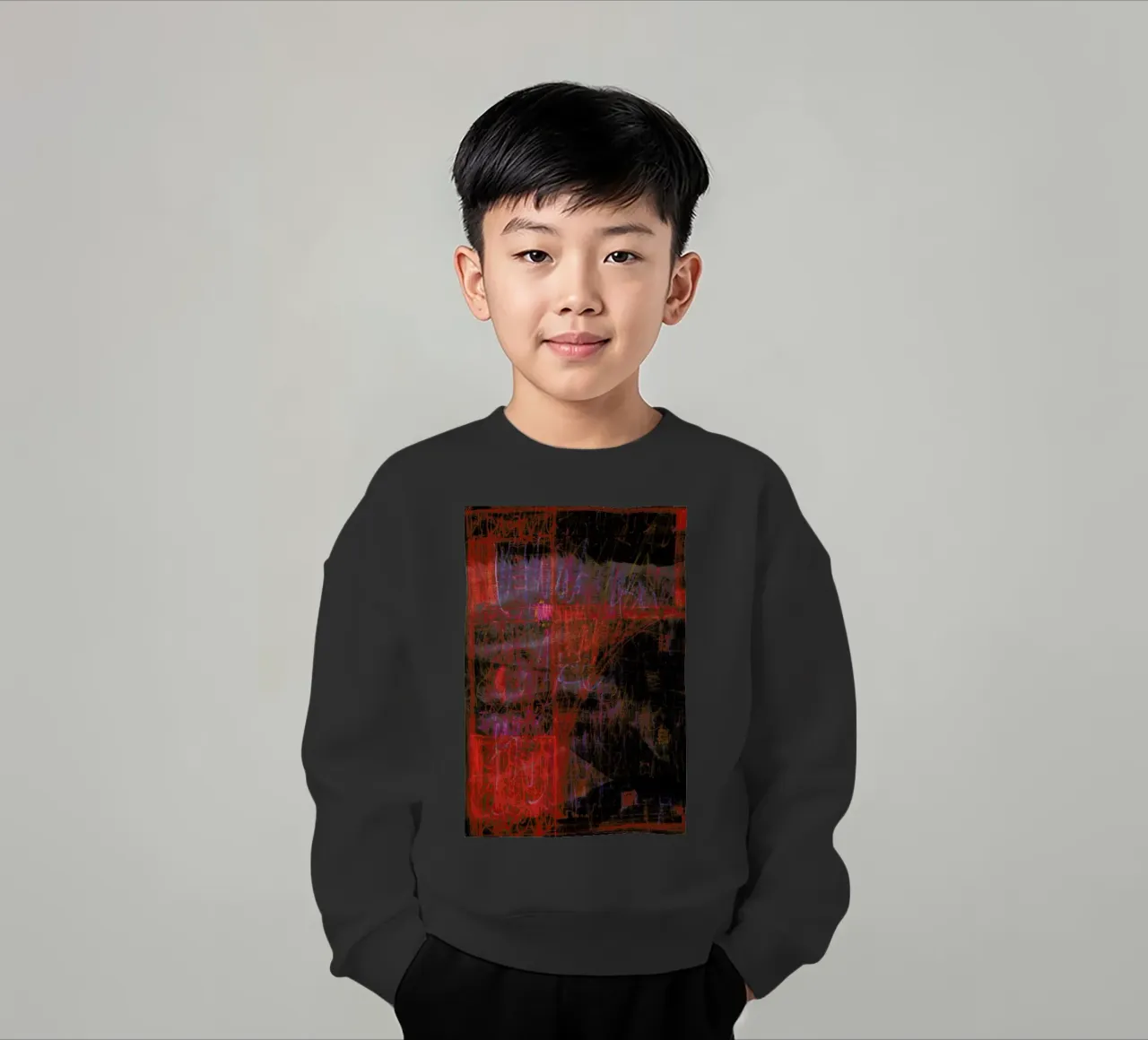 Imprint 02 felpa bambino da József Gábos