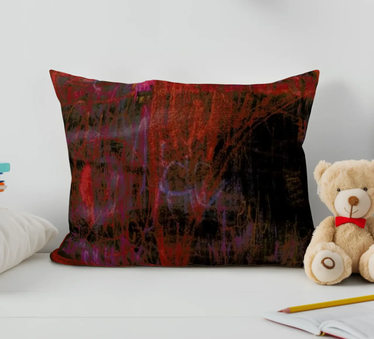 Imprint 02 decorative cushion by József Gábos