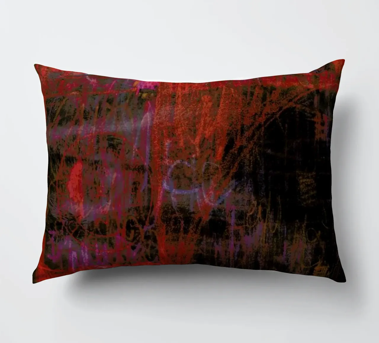 Imprint 02 decorative cushion by József Gábos